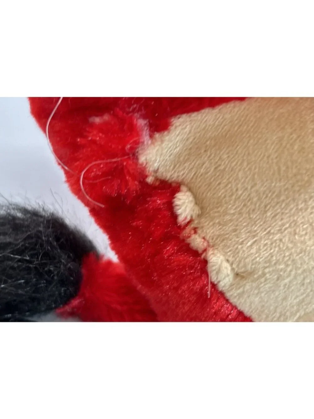 Peek a Boo Toys Red Bull Plush Stuffed Animal With Tag 16” Read